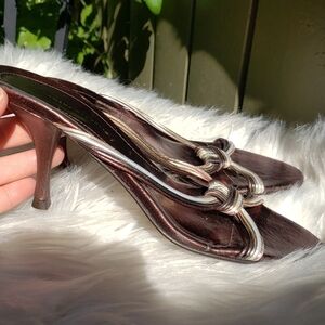 Banana Republic Metallic multi metallic knot